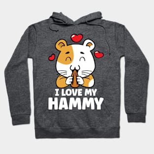 I Love My Hammy Hoodie